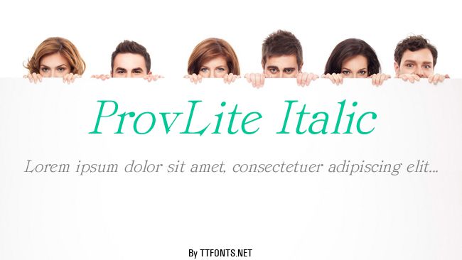 ProvLite Italic example